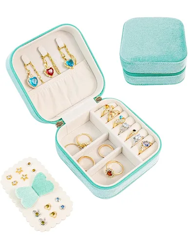 blue jewelry box